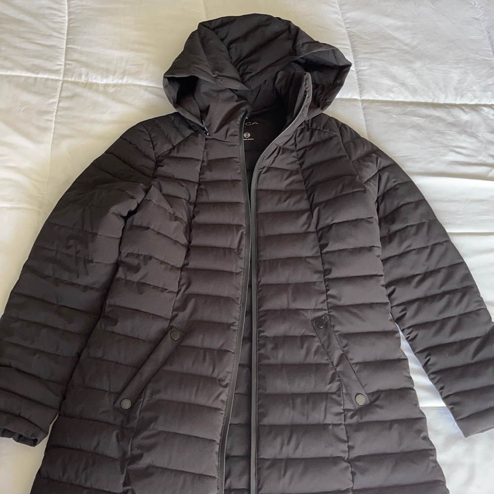 Náutica Black mid length jacket size small